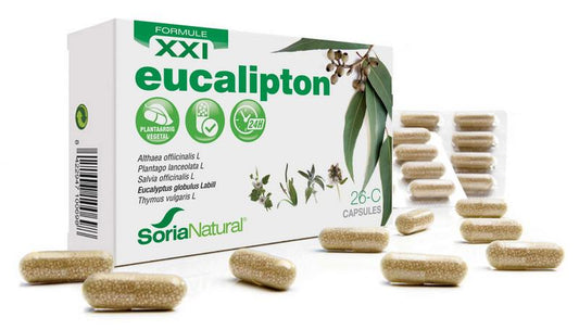 Soria Natural 26 - C Eucalipton XXI 30 Capsules - DrogistWereld