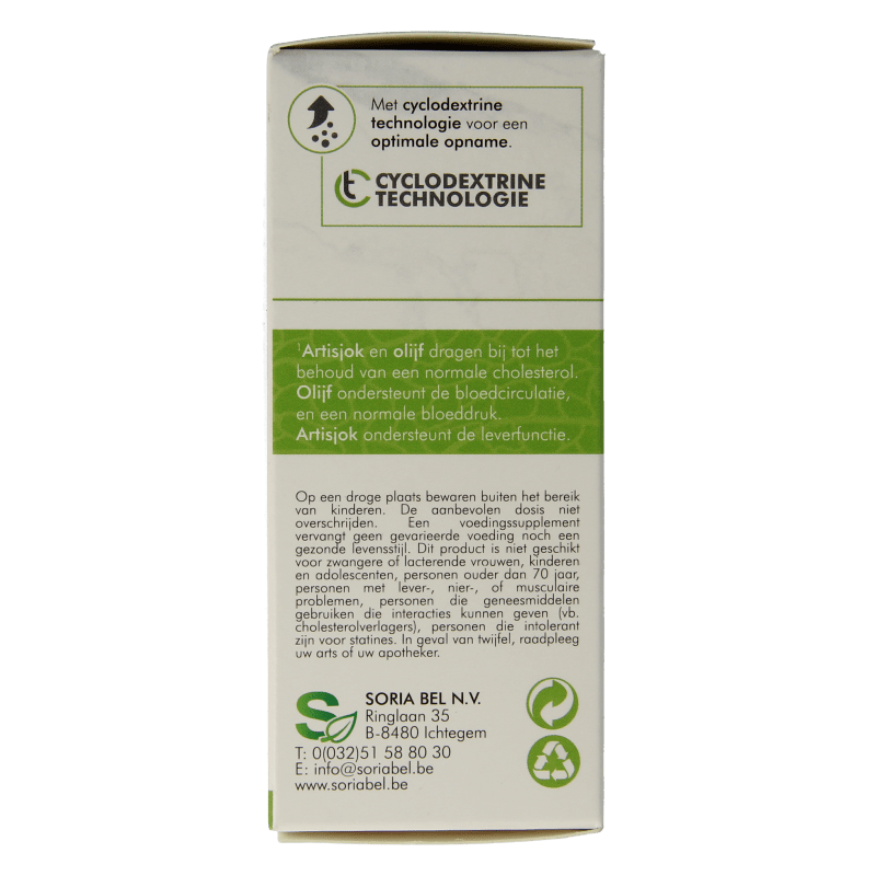 SoriaBel Cynastan CT 60 Tabletten - DrogistWereld