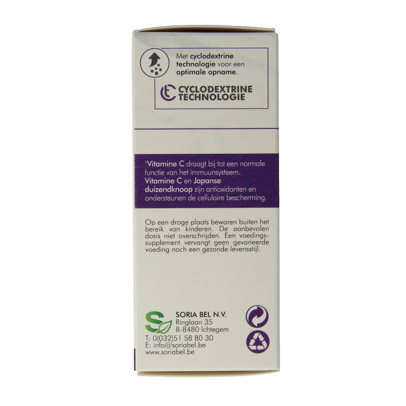 SoriaBel Resveratrol CT 100mg 60 Tabletten - DrogistWereld