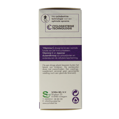 SoriaBel Resveratrol CT 100mg 60 Tabletten - DrogistWereld