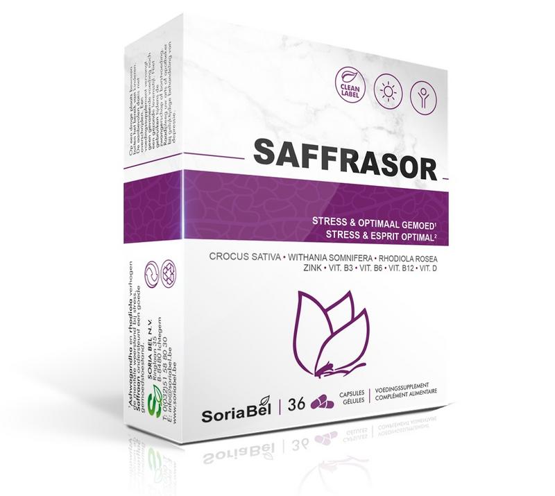 SoriaBel Saffrasor 36 Capsules - DrogistWereld