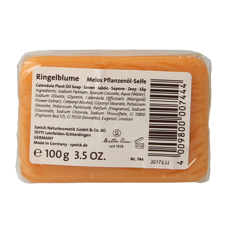 Speick Calendula zeep 100 Gram - DrogistWereld