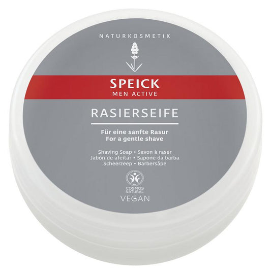 Speick Men active scheerzeep stuk 150 Gram - DrogistWereld
