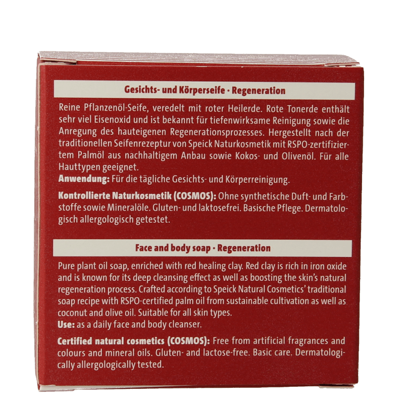 Speick Red soap 100 Gram - DrogistWereld