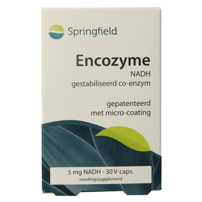 Springfield Encozyme NADH 5mg 30 Capsules - DrogistWereld