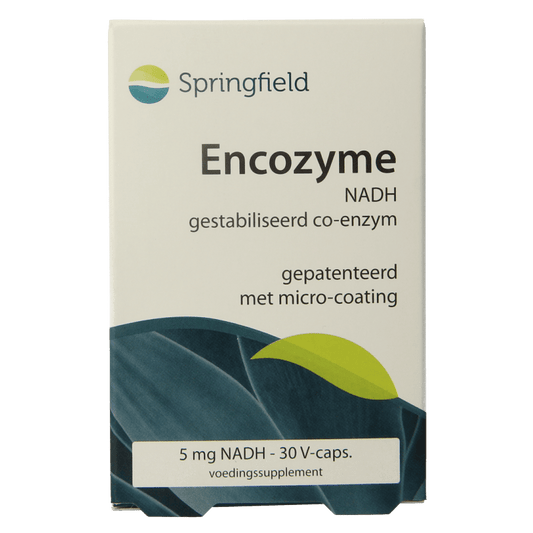Springfield Encozyme NADH 5mg 30 Capsules - DrogistWereld
