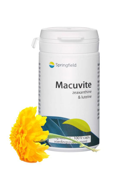 Springfield Macuvite 100 Vegetarische capsules - DrogistWereld