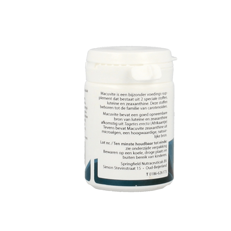 Springfield Macuvite 30 Vegetarische capsules - DrogistWereld