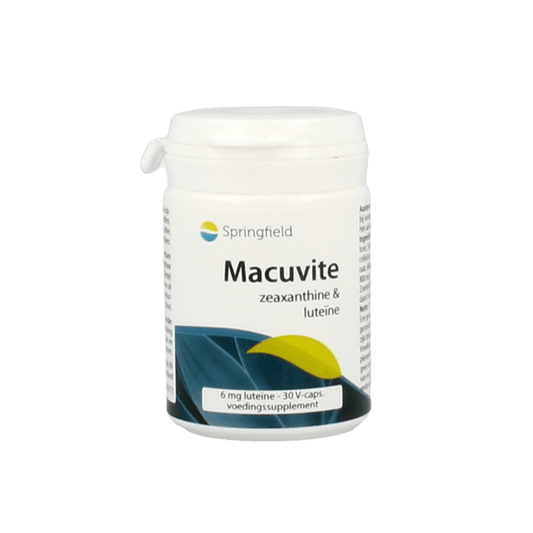 Springfield Macuvite 30 Vegetarische capsules - DrogistWereld