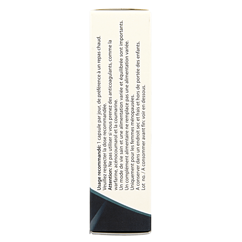 Springfield MenaQ7 Forte vitamine K2 180 mcg 30 Vegetarische capsules - DrogistWereld