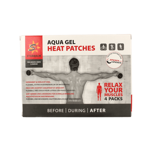 Star balm Aquagel warmtepleister 4 Stuks - DrogistWereld