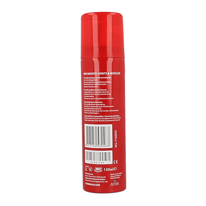 Star balm Muscle spray 150 Milliliter - DrogistWereld