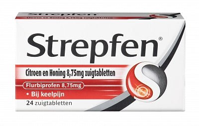 Strepfen Citroen & honing 24 Zuigtabletten - DrogistWereld