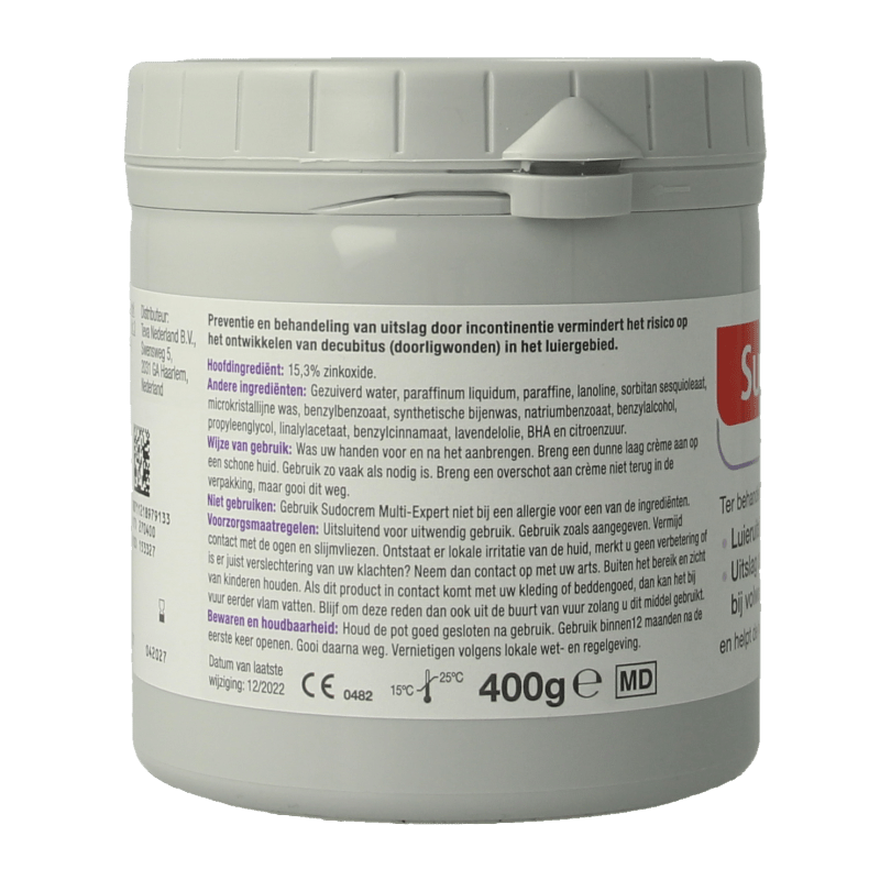 Sudocrem Multi expert 400 Gram - DrogistWereld