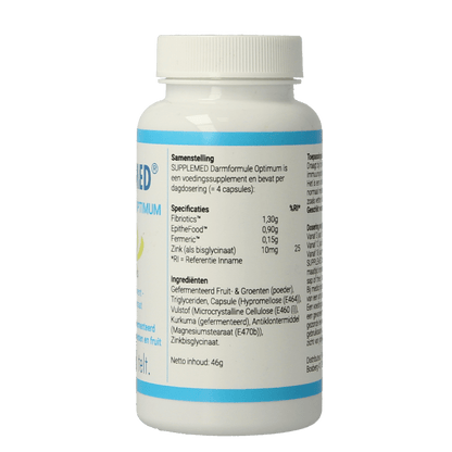 Supplemed Darmformule optimum 60 Capsules - DrogistWereld