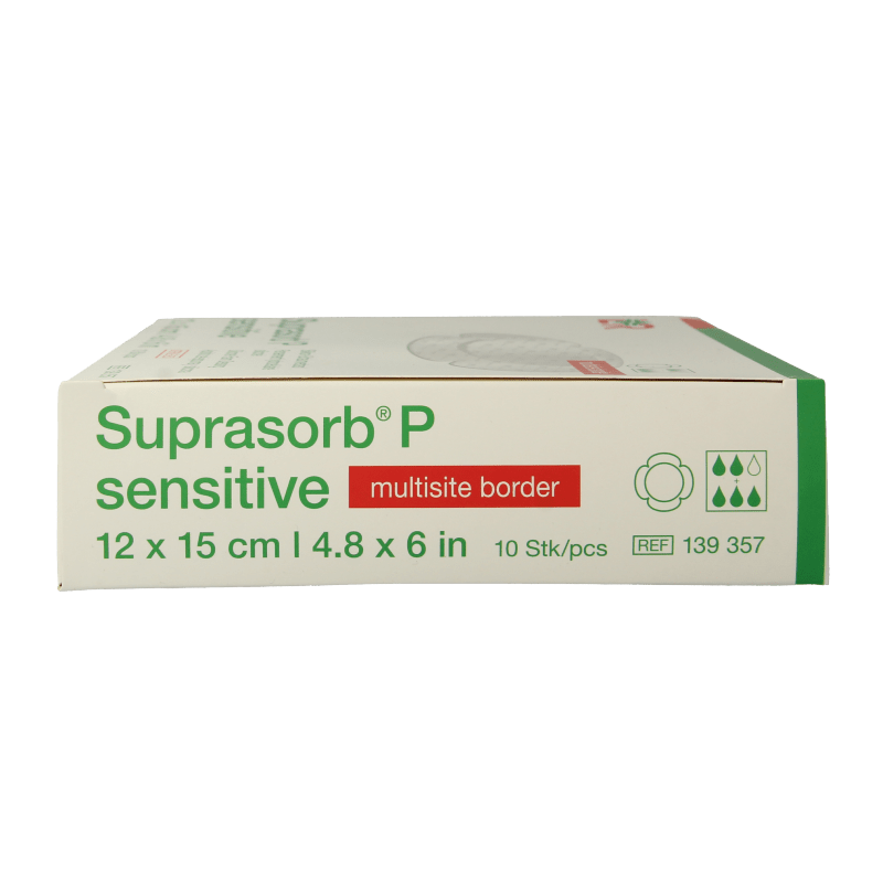 Suprasorb P sensitive multisite 12 x 15 10 Stuks - DrogistWereld