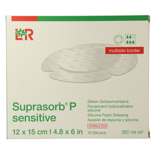 Suprasorb P sensitive multisite 12 x 15 10 Stuks - DrogistWereld