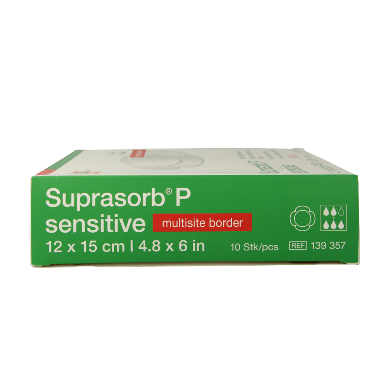 Suprasorb P sensitive multisite 12 x 15 10 Stuks - DrogistWereld