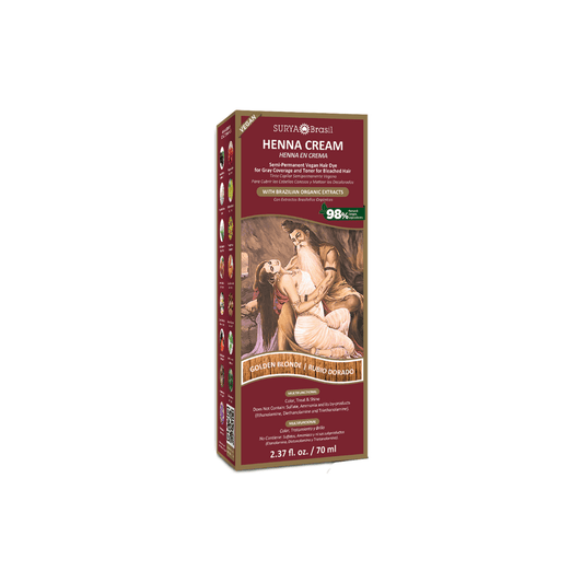 Surya Brasil Henna haarverf creme goud blond 70 Milliliter - DrogistWereld