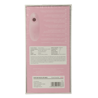 Svakom Pulse lite neo clitoris stimulator 1 Stuks - DrogistWereld