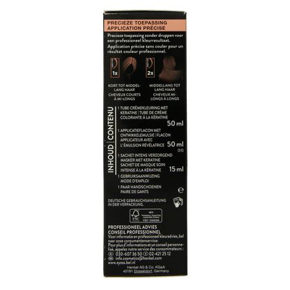 Syoss Color baseline 4 - 2 mahogany brown 1 Set - DrogistWereld