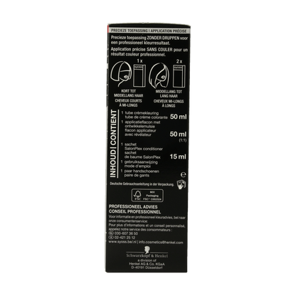 Syoss Color baseline 7 - 6 middenblond haarverf 1 Set - DrogistWereld