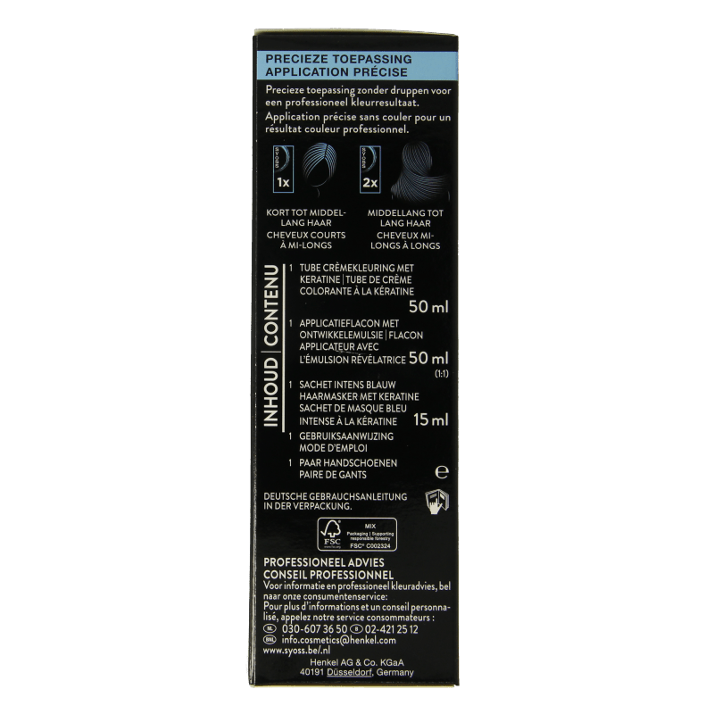 Syoss Color baseline 9 - 5 frozen blond 1 Set - DrogistWereld