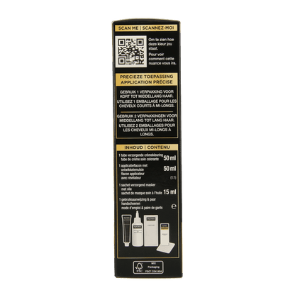 Syoss Color Oleo Intense 1 - 10 intens zwart haarverf 1 Set - DrogistWereld