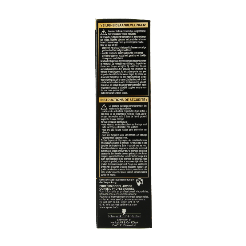 Syoss Color Oleo Intense 4 - 18 mokkabruin haarverf 1 Set - DrogistWereld