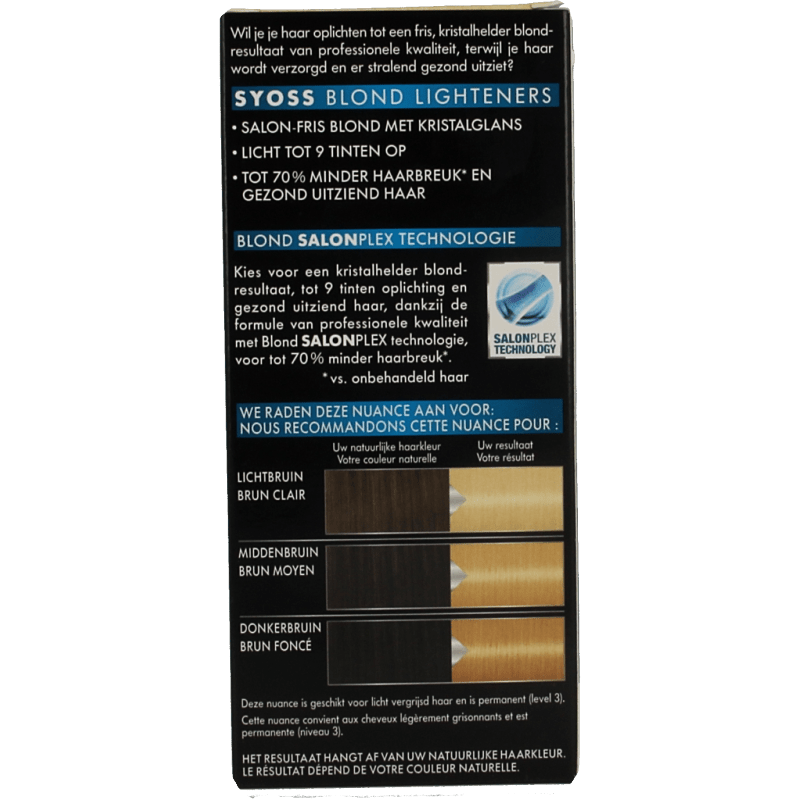 Syoss Colors creme 13 - 0 ultra plus lightener 1 Set - DrogistWereld