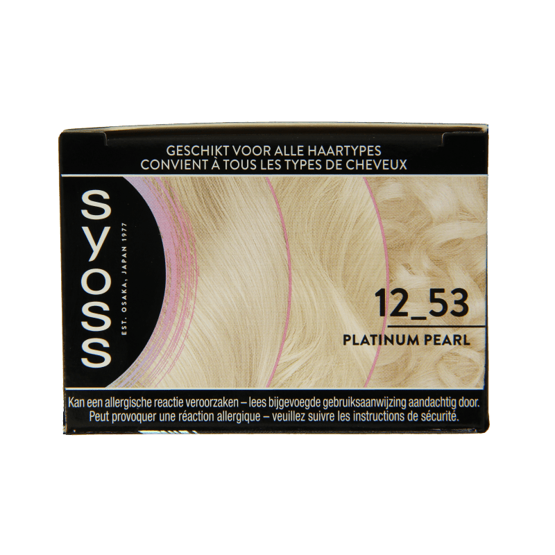 Syoss Metallics 12 - 53 platinum pearl 1 Set - DrogistWereld