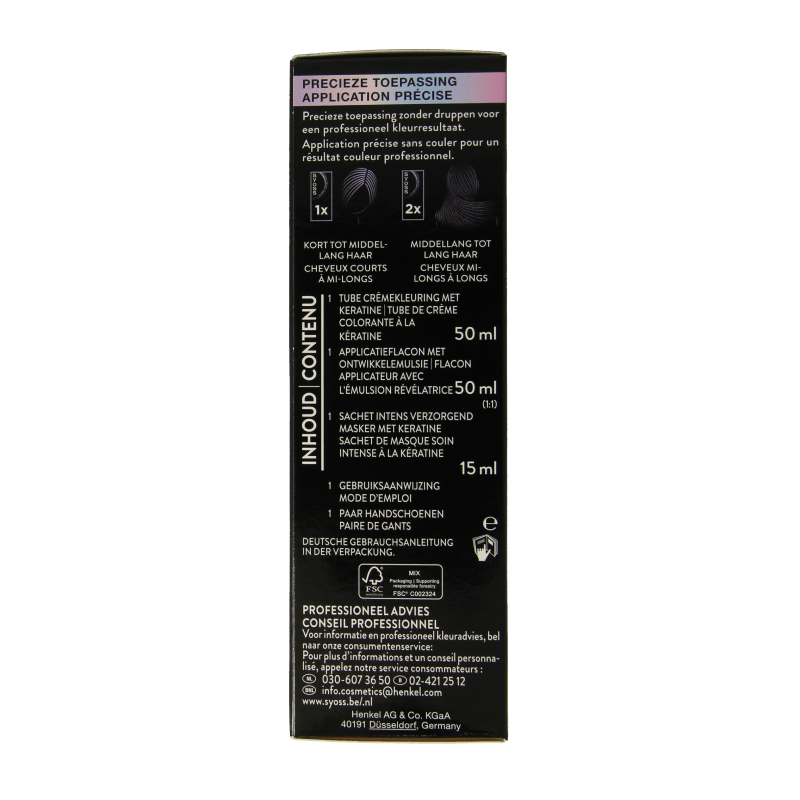 Syoss Metallics 3 - 89 bronze coffee 1 Set - DrogistWereld