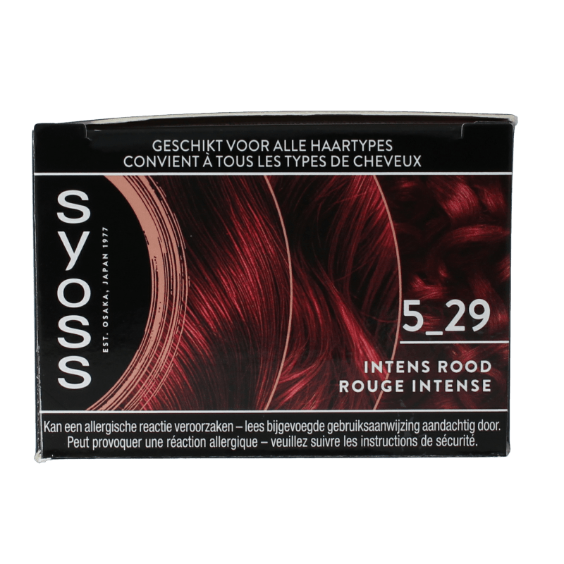 Syoss Permanent color 5 - 29 intens rood 1 Set - DrogistWereld