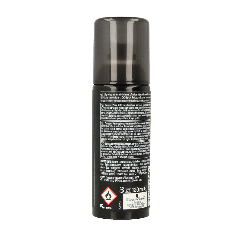 Syoss Uitgroeispray middenbruin 120 Milliliter - DrogistWereld