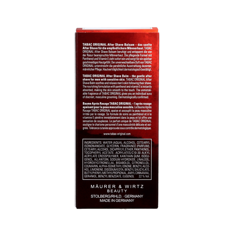 Tabac Original caring soft aftershave balm 75 Milliliter - DrogistWereld