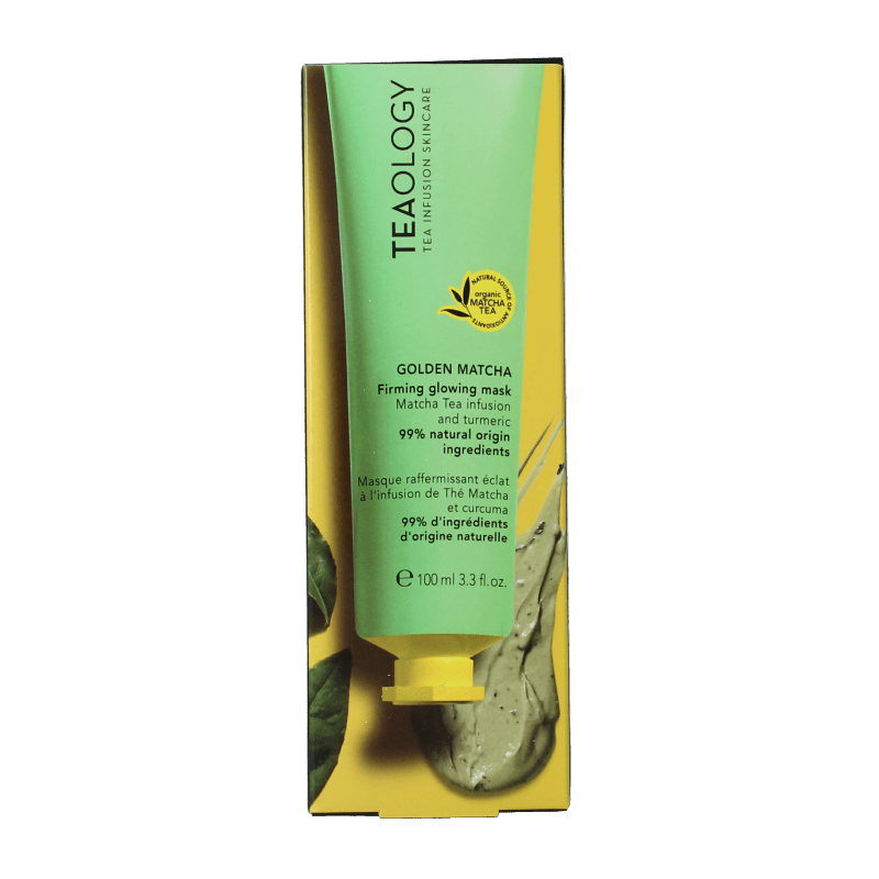 Teaology Golden matcha firming glow mask 100 Milliliter - DrogistWereld