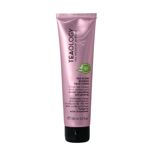 Teaology Tea glow blemish face scrub 100 Milliliter - DrogistWereld