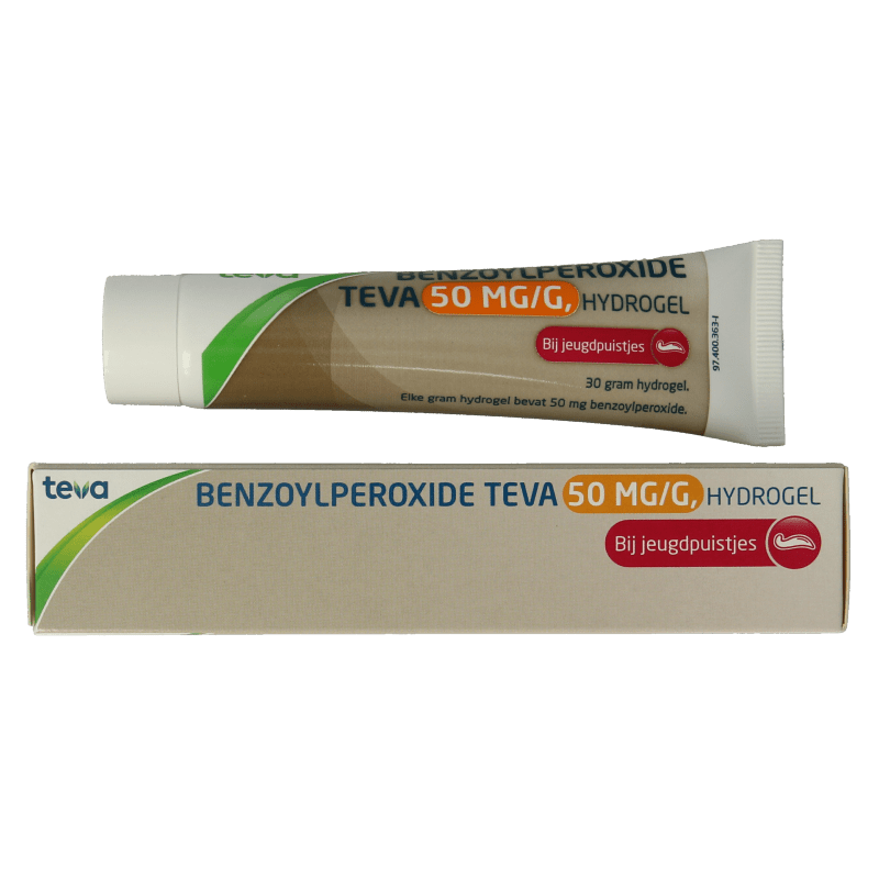 Teva Benzoylperoxide 5% 30 Gram - DrogistWereld