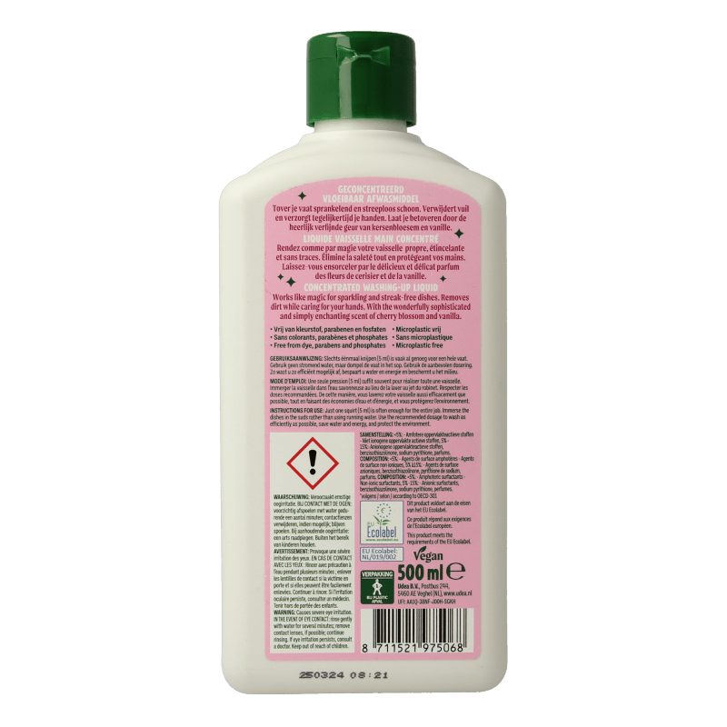 The Good Witch Afwasmiddel 500 Milliliter - DrogistWereld