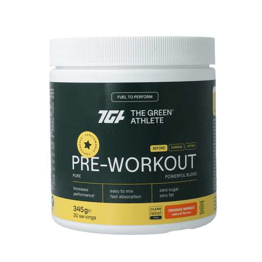 The Green Athlete Pre workout 345 Gram - DrogistWereld