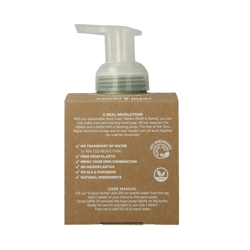 The Green Lab Co Handzeep startset eucalyptus basilicum 1 Set - DrogistWereld
