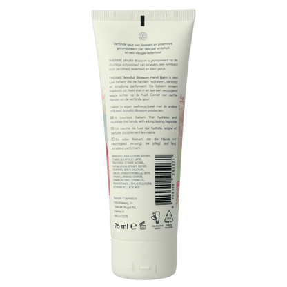 Therme Mindful blossom hand balm 75 Milliliter - DrogistWereld
