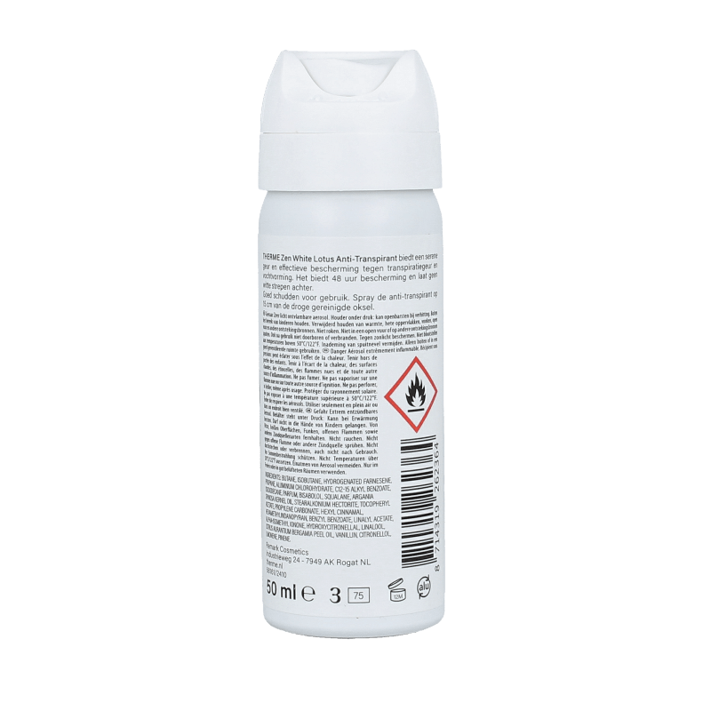 Therme Zen white lotus anti - transpirant 50 Milliliter - DrogistWereld