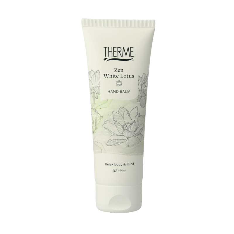 Therme Zen white lotus handbalm 75 Milliliter - DrogistWereld