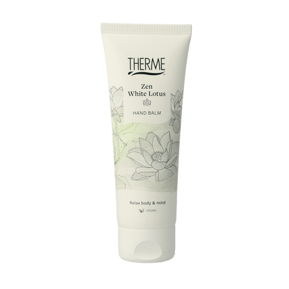 Therme Zen white lotus handbalm 75 Milliliter - DrogistWereld