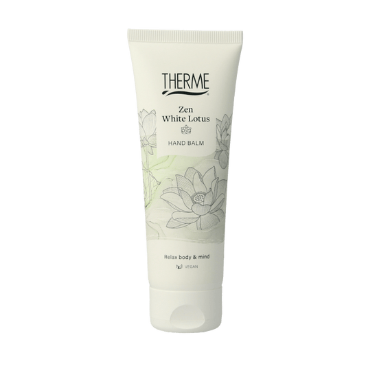 Therme Zen white lotus handbalm 75 Milliliter - DrogistWereld