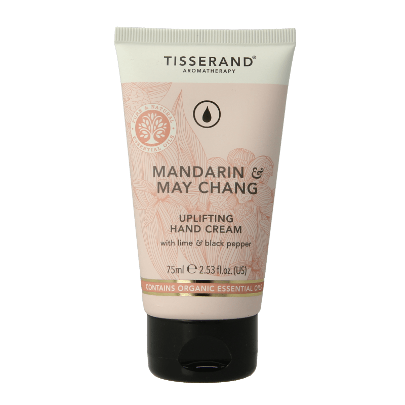 Tisserand Handcreme mandarijn & may chang 75 Milliliter - DrogistWereld