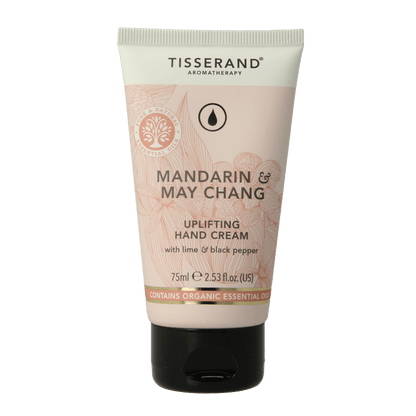 Tisserand Handcreme mandarijn & may chang 75 Milliliter - DrogistWereld