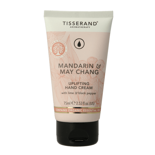 Tisserand Handcreme mandarijn & may chang 75 Milliliter - DrogistWereld