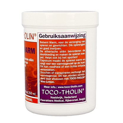 Toco Tholin Balsem warm 250 Milliliter - DrogistWereld